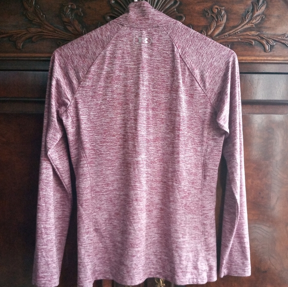 Under Armour pink heatgear half zip shirt S - Picture 5 of 6